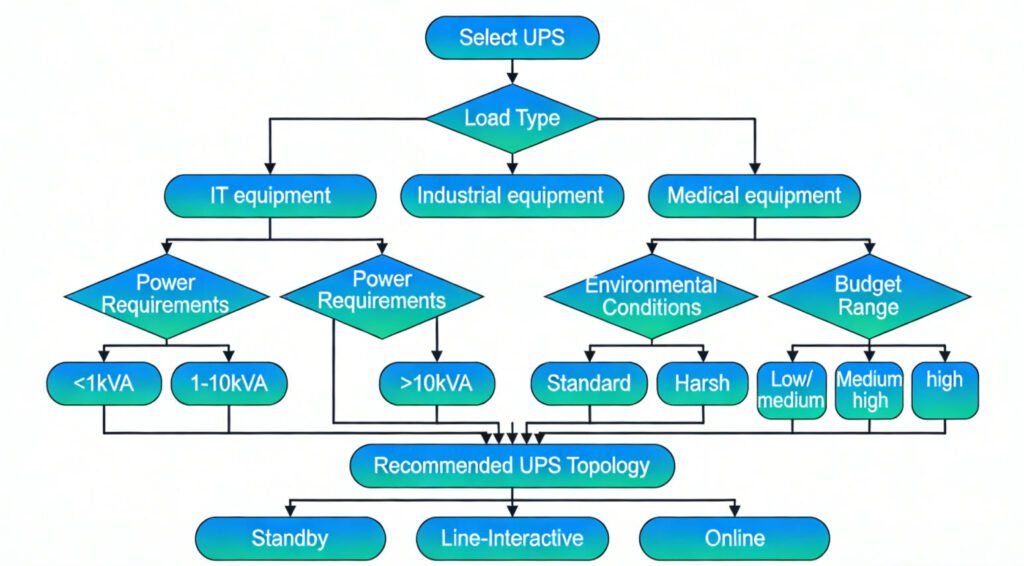 ups-selection-decision-tree