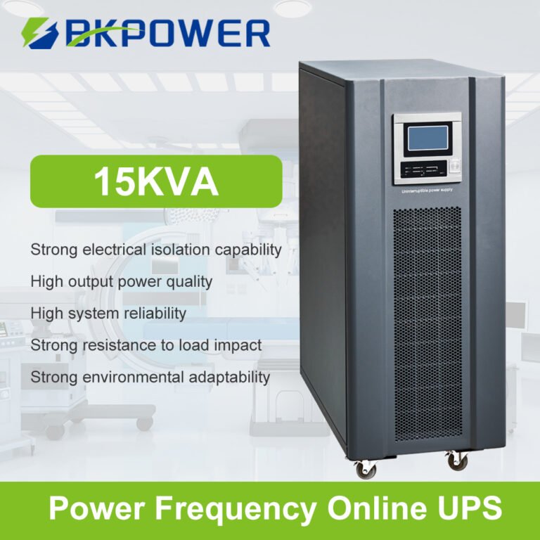 Frecuencia de alimentación SAI en línea